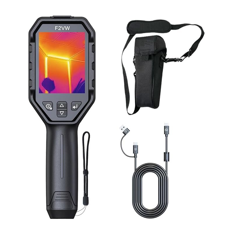 F2VW Thermal Camera combines a 2MP visual sensor with 640×480 super re