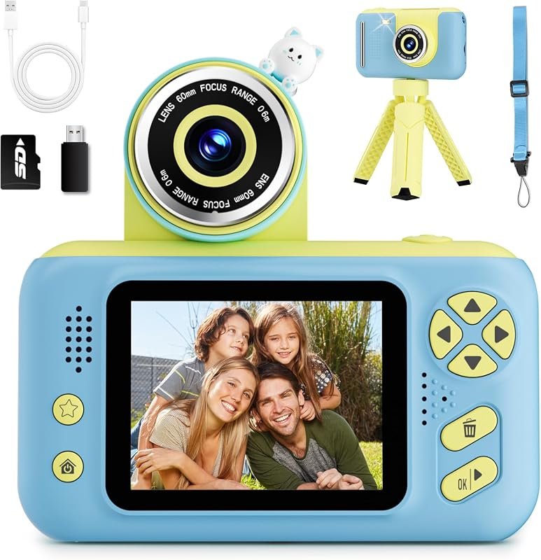 Makolle Camera for Kids, Toddler Volging Cameras Age 3