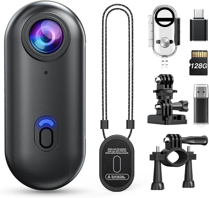 Z10 4K Action Camera – 128GB sports cam with waterproof case, perfect 