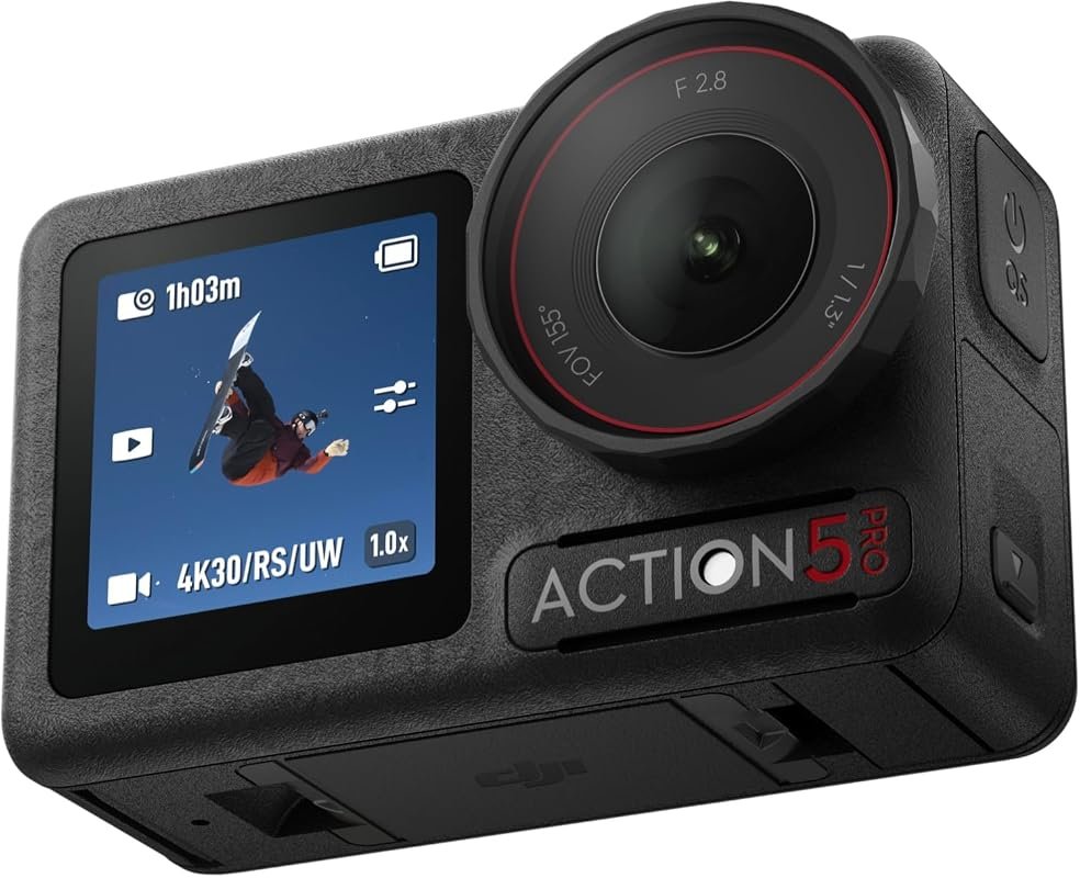 DJI Osmo Action 5 Pro Combo – Waterproof action camera with RockSteady