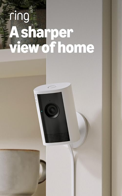 Ring Indoor Cam 2K – Retinal 2K Video, 6× Zoom, Night Vision for Home 