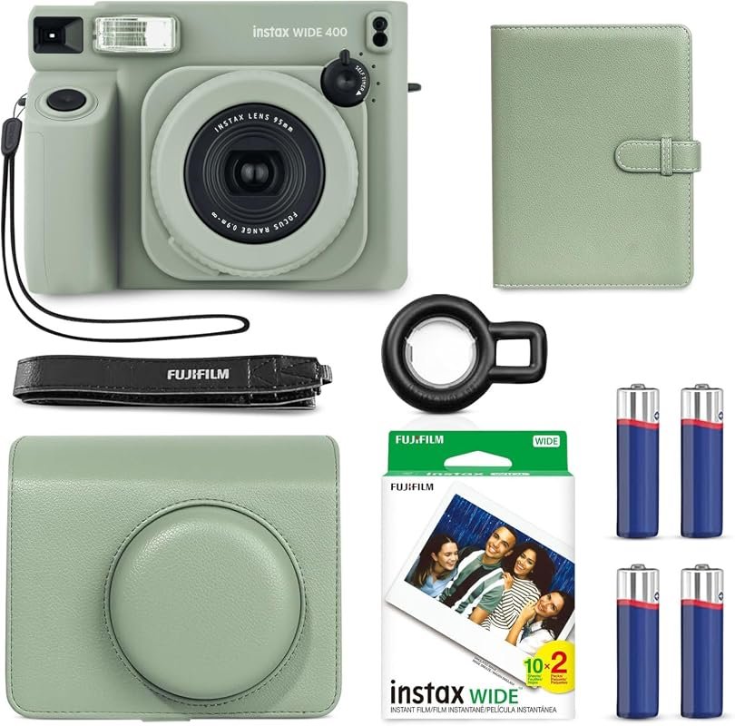 Fujifilm Instax Wide 400 Instant Camera  + INSTAX Wide Film  + Shutter