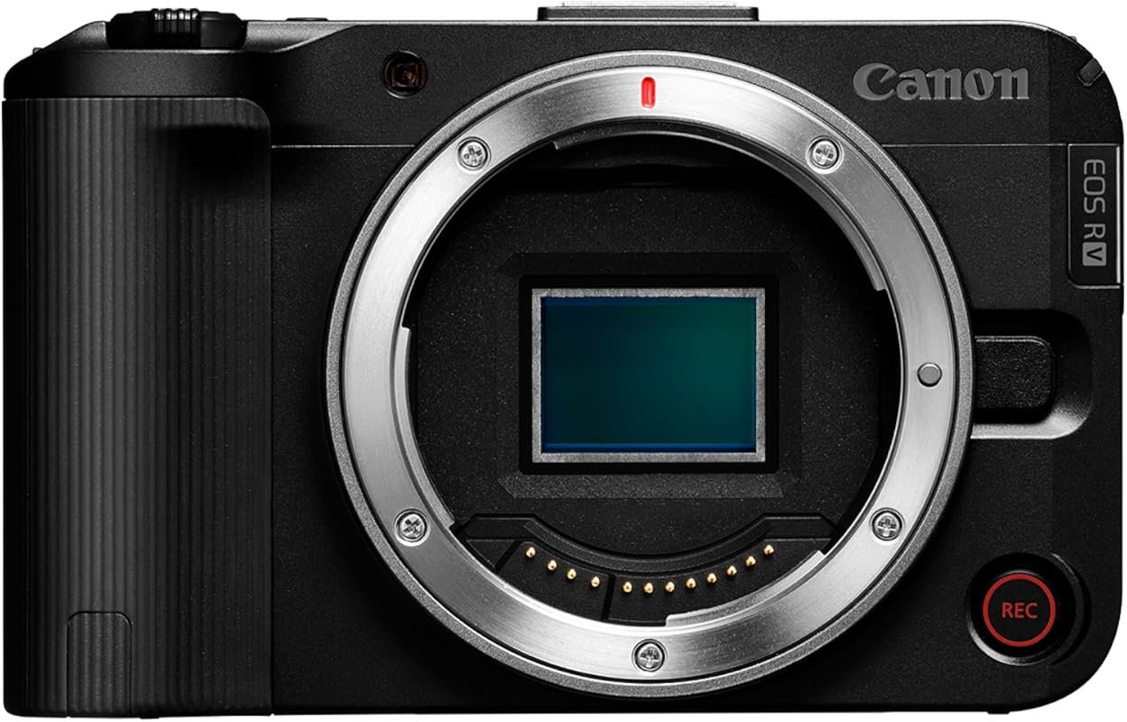 Canon EOS R50 V Mirrorless Camera body only – lightweight, 4K video, f