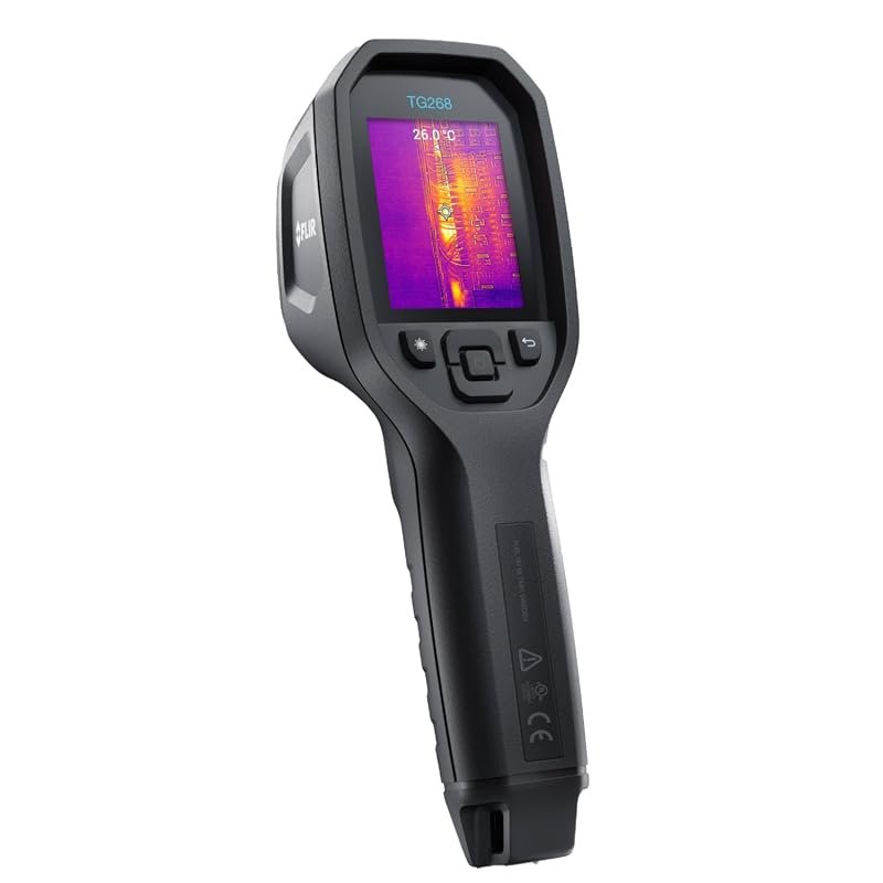 FLIR TG268 Thermal Imaging Camera with 320×240 resolution, Spot IR mea