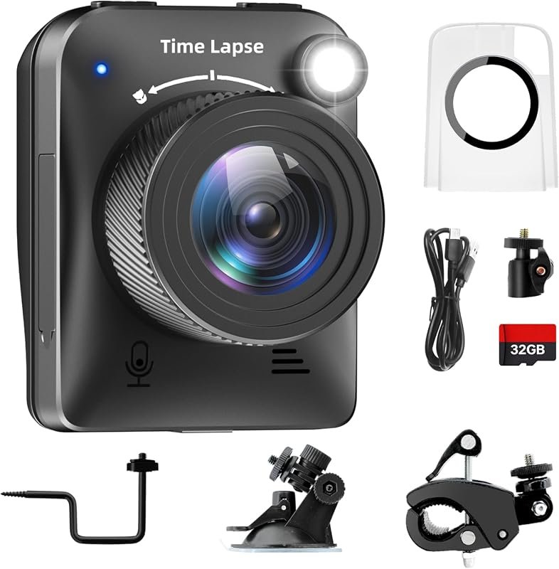 Dsoon 4K IP66 Time Lapse Camera with long battery, 32 GB TF card – ide