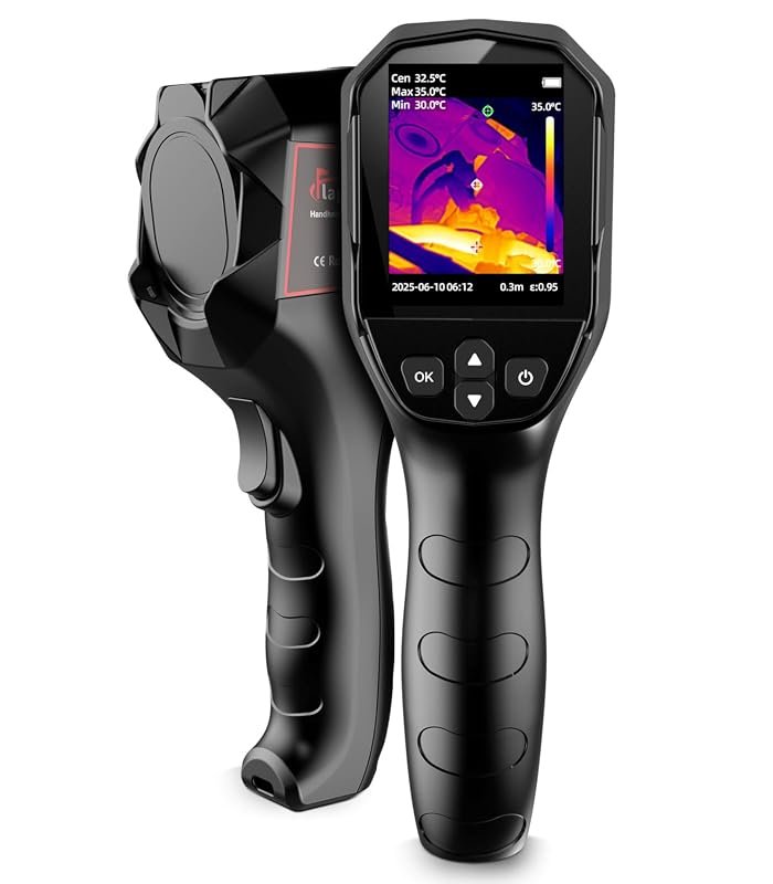 High‑resolution 240×240 TISR thermal camera optimized for home inspect