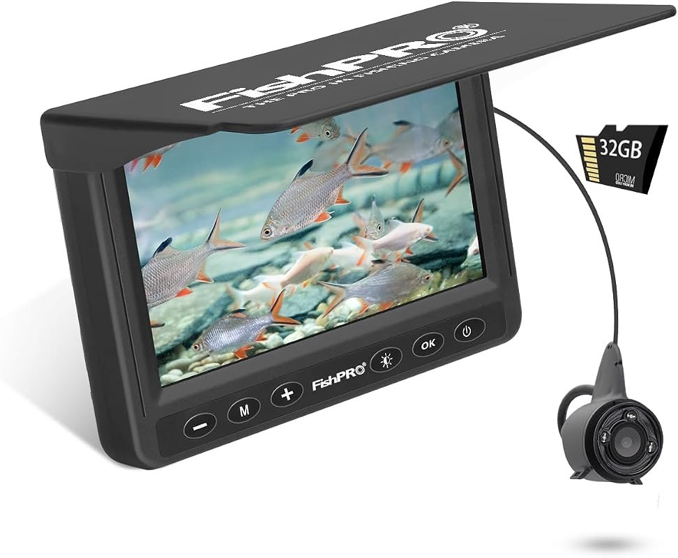 1080P HD Underwater Fishing Camera with 4.3