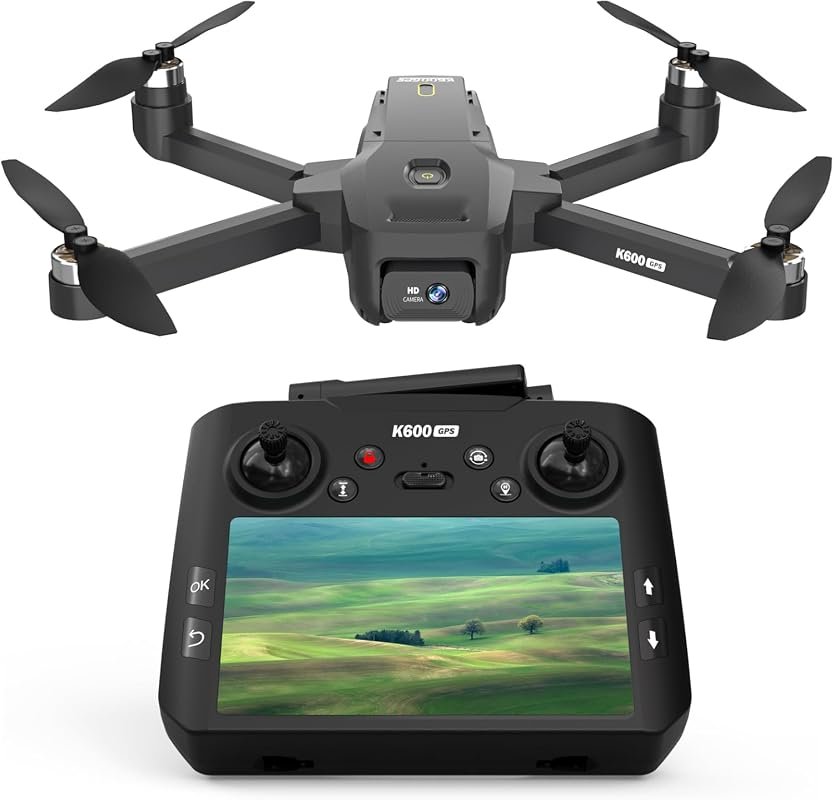 Lightweight GPS Drone Under 249g Featuring EIS 4K Camera, 4.5″ LCD Con