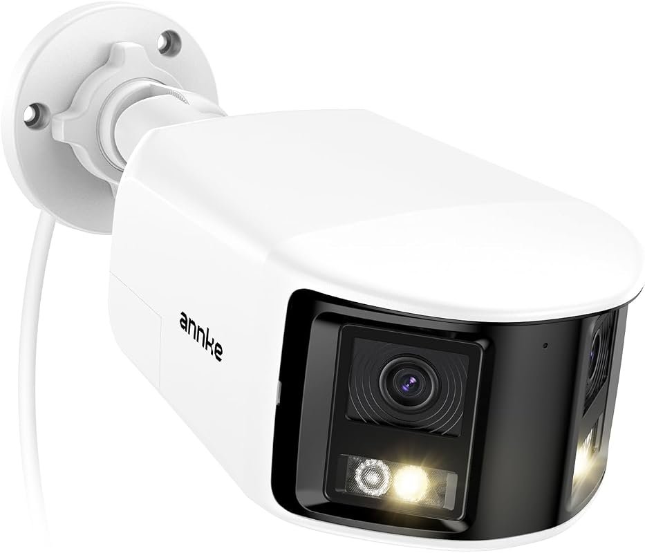 ANNKE FCD800 Dual-Lens 8MP 4K PoE Security Camera – 180° Panoramic Vie