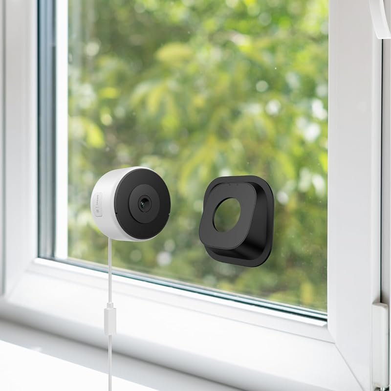Luna 2K Dual‑Band Wired Window Camera for Indoor Security, Featuring H