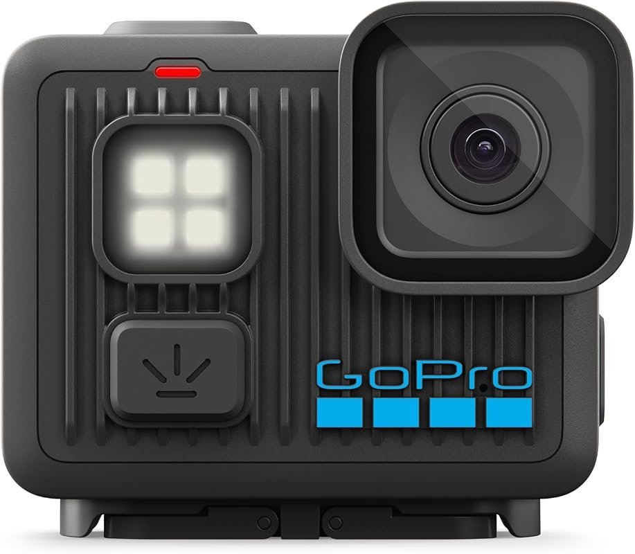 GoPro LIT HERO Waterproof Action Camera with built-in light, 4K60 vide