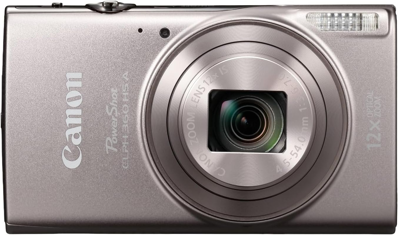 Canon PowerShot ELPH 360 HS 20MP Ultra‑Compact Digital Camera with Hig