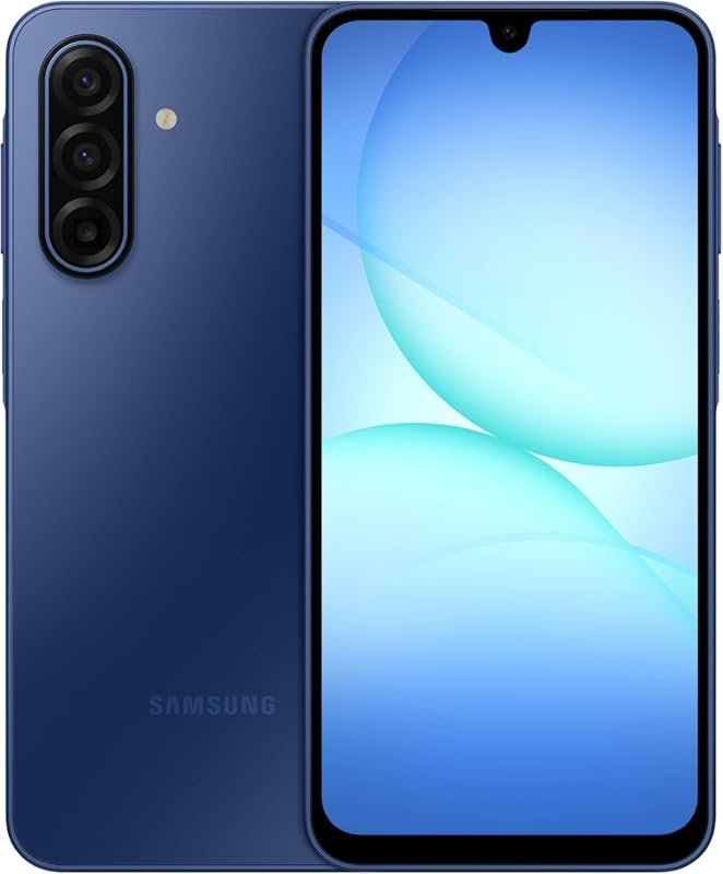 Samsung Galaxy A17 5G Smartphone, 128GB Storage, Blue Color, US One-Ye