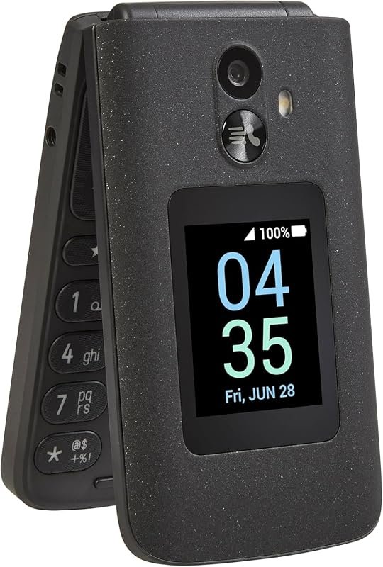 TCL Flip 3 (T435S) 4G LTE – Verizon/GSM Unlocked, 16 GB, 3.2