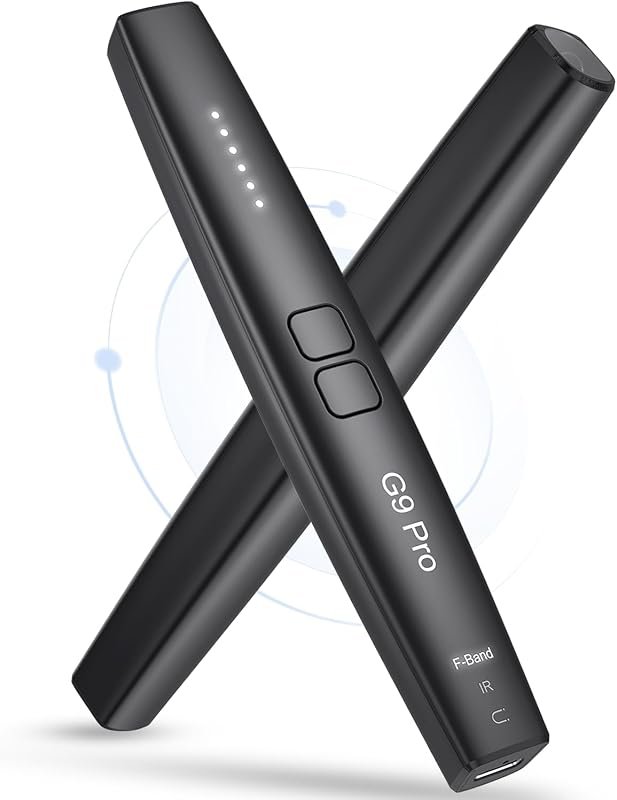 G9 Pro ES Hidden Camera Detector offers 2025 anti-spy camera finding with LED indicator and vibration alerts