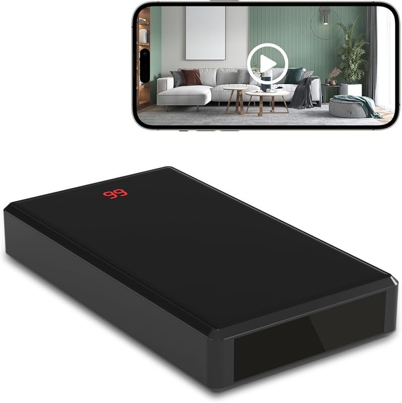 HiSpyCam Full HD 1080p WiFi Security Camera with Night Vision, Wireles