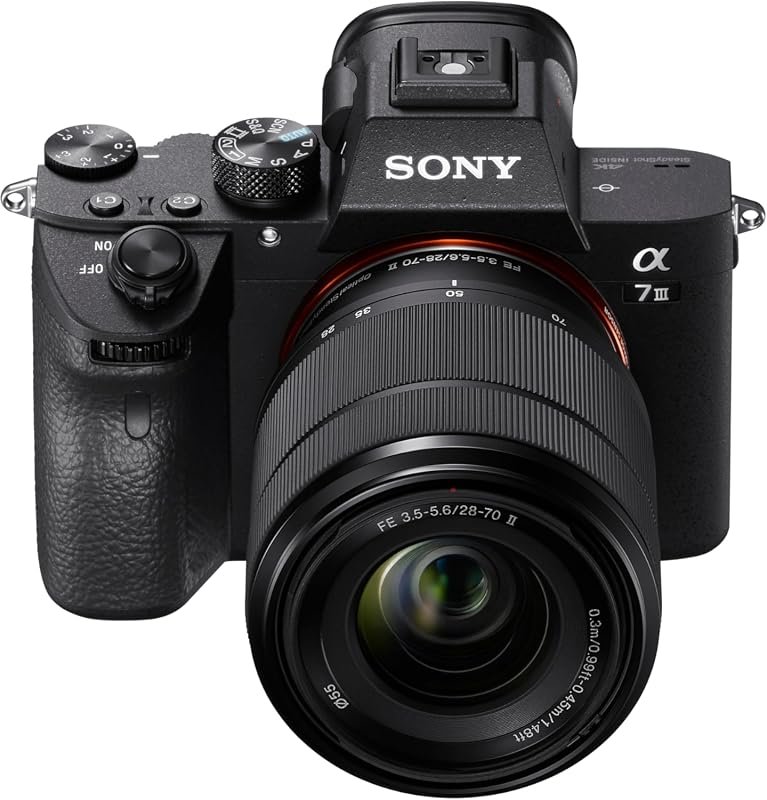 Sony Alpha a7 III Full‑Frame Mirrorless Camera Kit with 24.2MP Sensor,