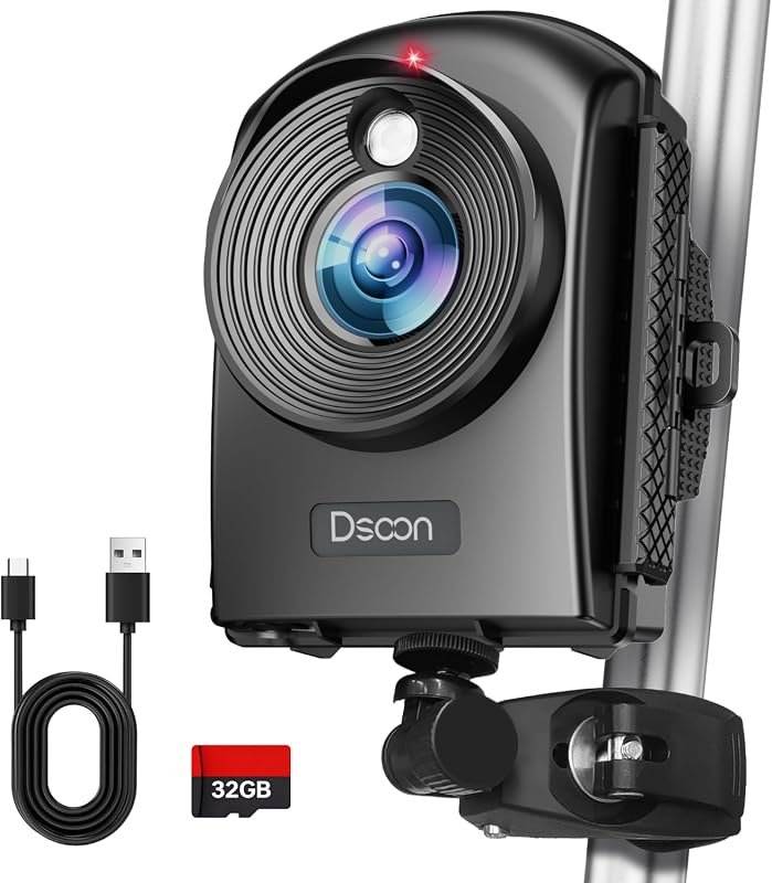 Dsoon 1080p Outdoor Time Lapse Camera, waterproof, 110° wide angle, 32