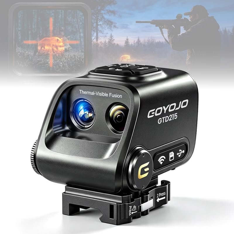 GOYOJO GTD215 Thermal Riflescope 2K Optical Imaging, Fusion Technology