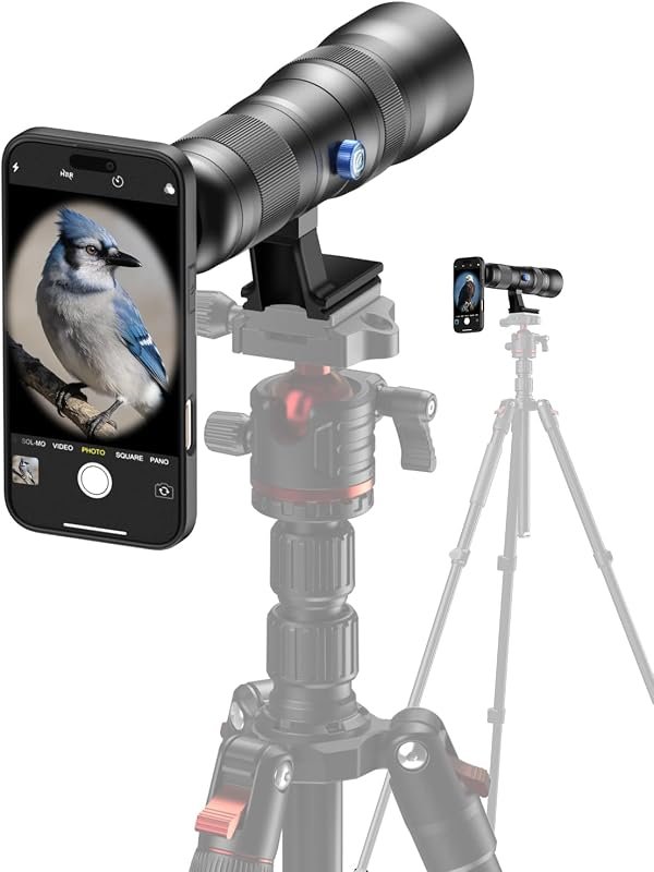Evil Eye 20‑60X Zoom Telephoto Lens for iPhone 16 Pro Max – HD Optics 