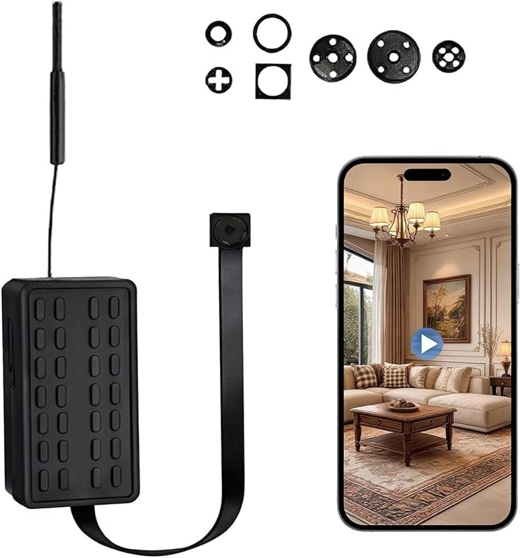 4K mini Wi‑Fi camera module with 2.4/5 GHz motion detection, remote vi