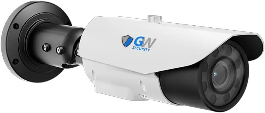 GW Security PoE License Plate Recognition Camera capable of capturing 