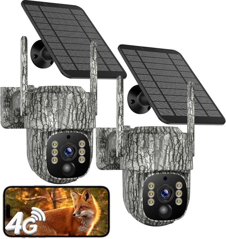4G LTE Cellular Trail Camera delivers 2.5K 360° live feed, includes SI