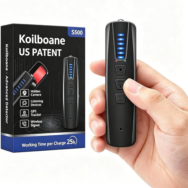 AI 7-in-1 Hidden Camera Detector – Multi-Mode Anti-Spy Tool with RF, G