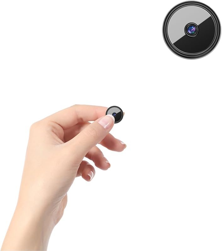 Ultra‑compact 0.9‑inch hidden camera with audio/video capture, perfect